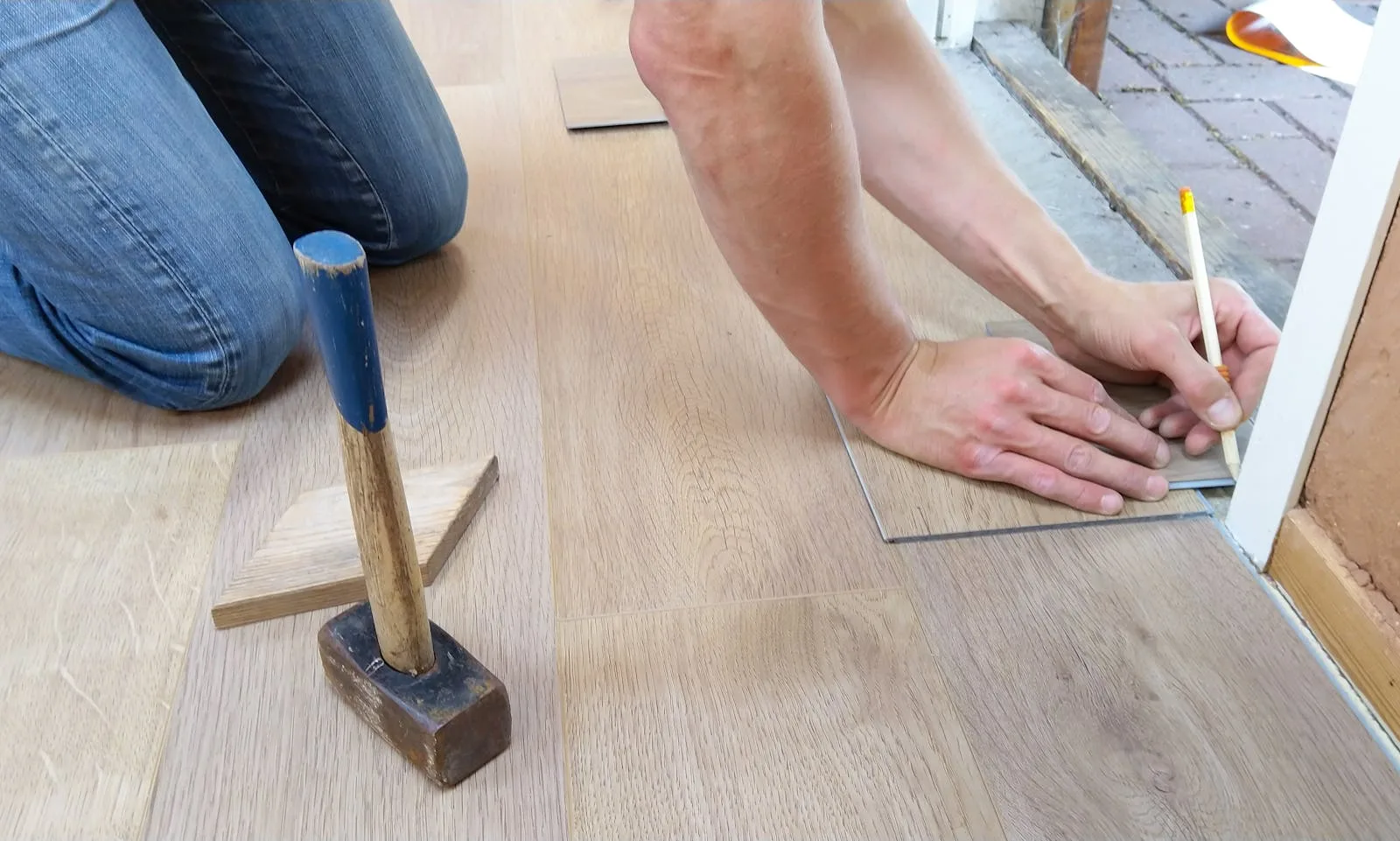rénovation intérieur maison placo parquet carrelage