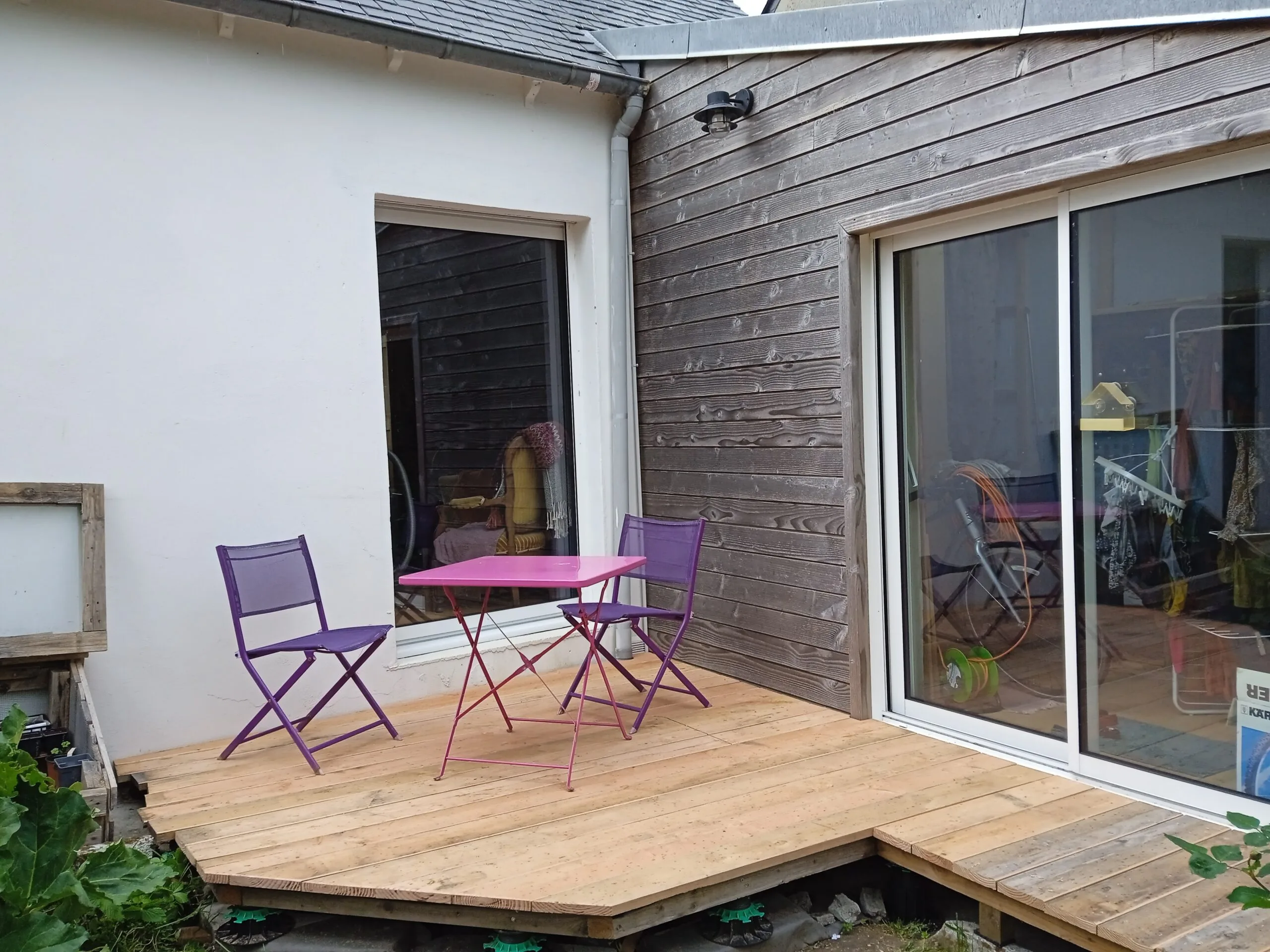 construction terrasse de jardin